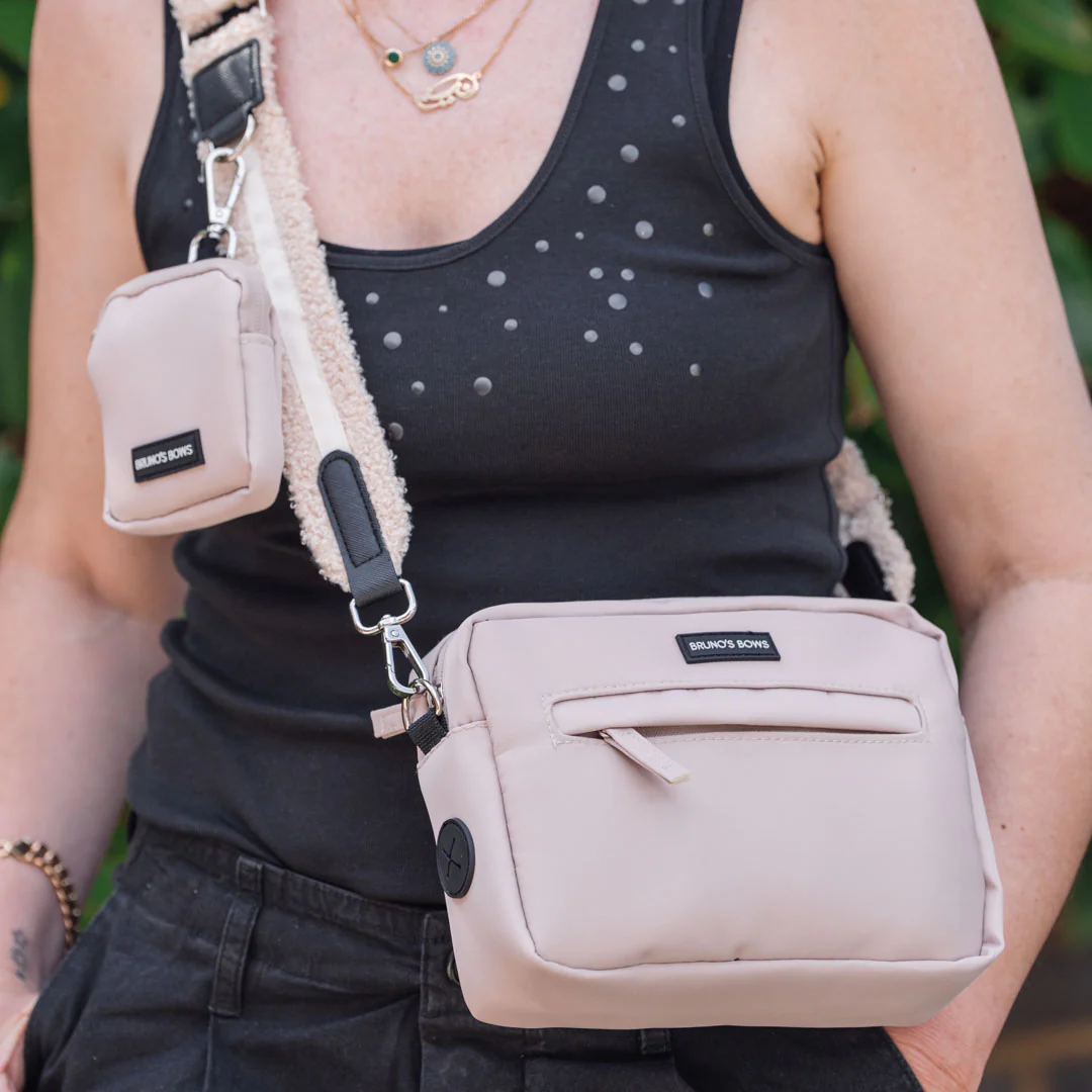 Beige Dog Walking Bag - Image 6