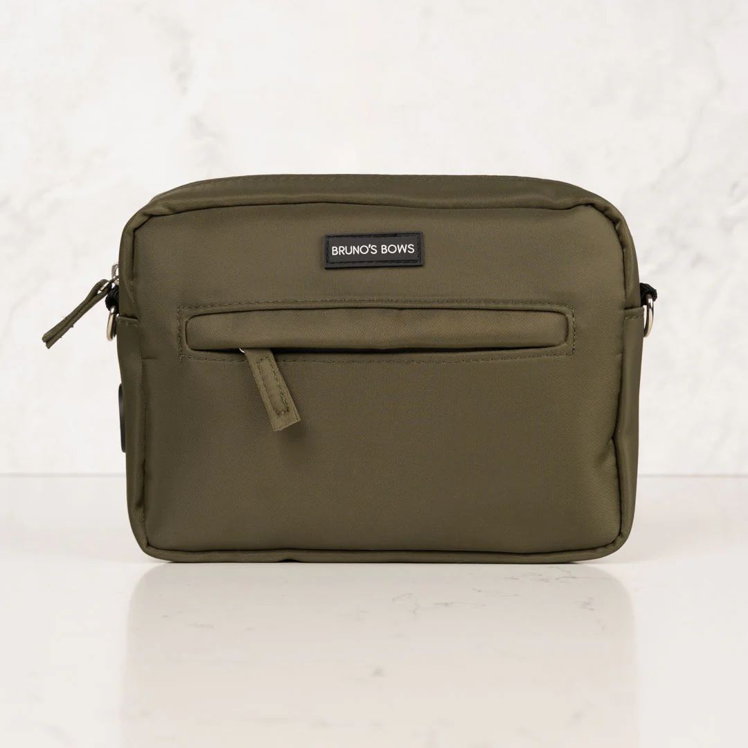 Khaki Green Dog Walking Bag - Image 3