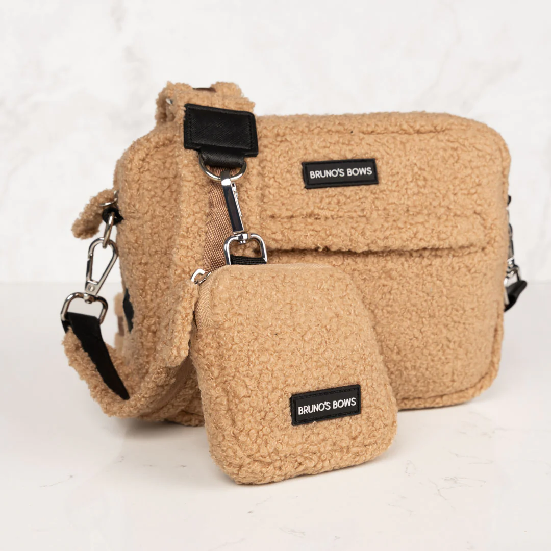 Teddy Brown Dog Walking Bag - Image 3