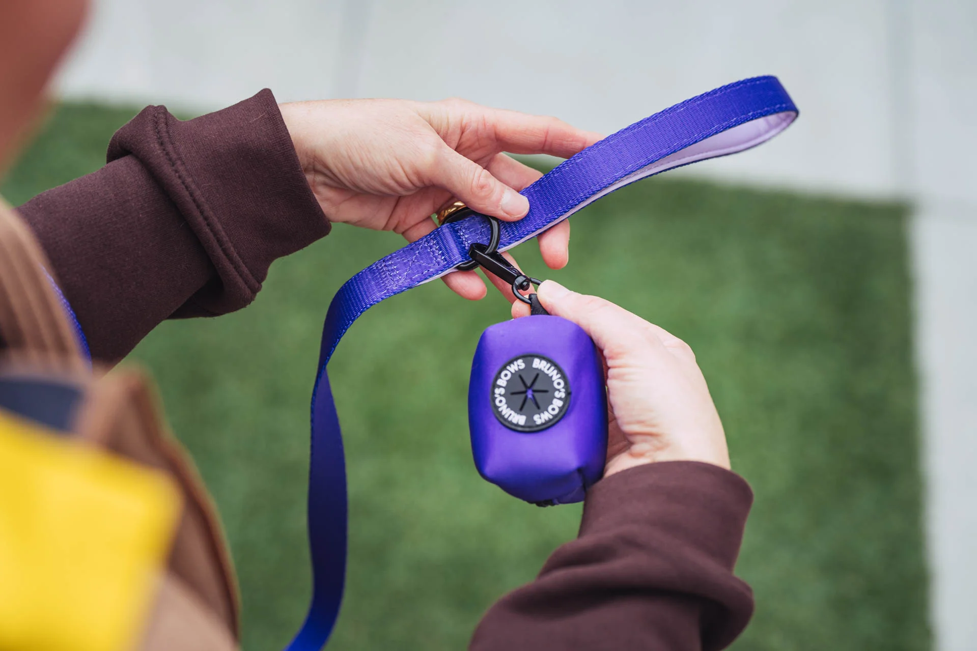 Violet Poop Bag Holder - Image 3
